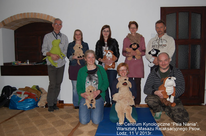 Warsztaty Masażu Relaksacyjnego Psów - Łódź, maj 2013