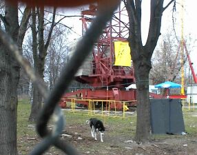 ..a obiektu pilnuje gro�ny pies! 8-)