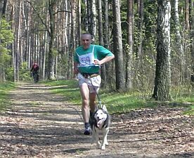 Pan �y�a z Bill� na mecie.