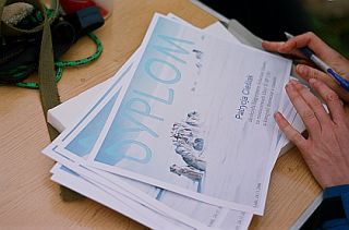 Wypisywanie dyplom�w.