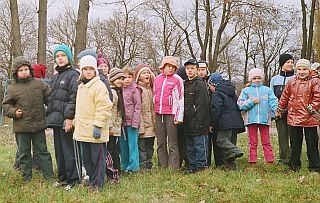 Uczniowie II klasy SP nr 130.